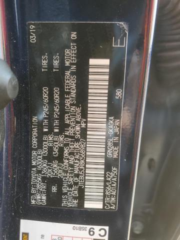 JTEBU5JR8K5689827 - 2019 TOYOTA 4RUNNER SR5/SR5 PREMIUM Mavi foto 13