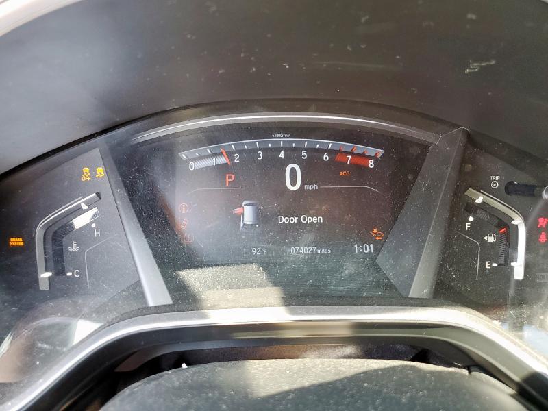 5J6RW2H8XKL015483 - 2019 HONDA CR-V EXL 灰色 照片 9