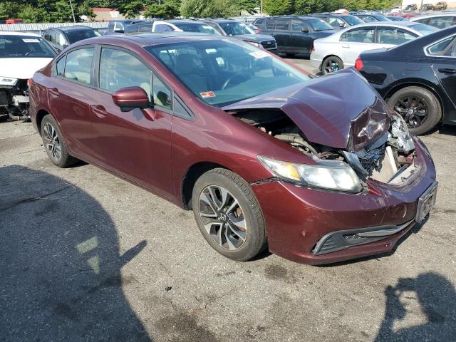 19XFB2F8XFE227564 - 2015 HONDA CIVIC EX 红色 照片 4