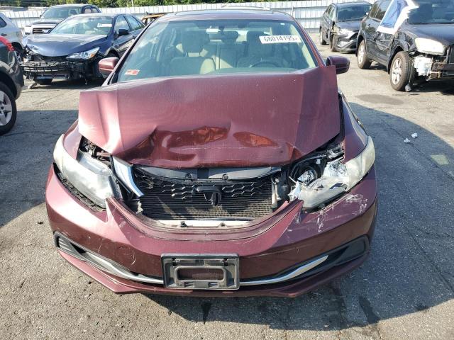 19XFB2F8XFE227564 - 2015 HONDA CIVIC EX 红色 照片 5