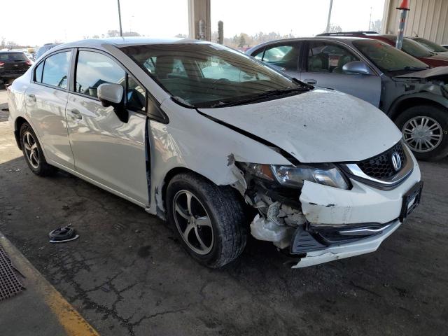 19XFB2F76FE053032 - 2015 HONDA CIVIC SE WHITE photo 4