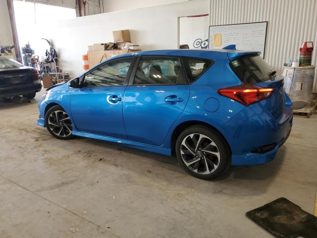 JTNKARJE0JJ569734 - 2018 TOYOTA COROLLA IM BLUE photo 2
