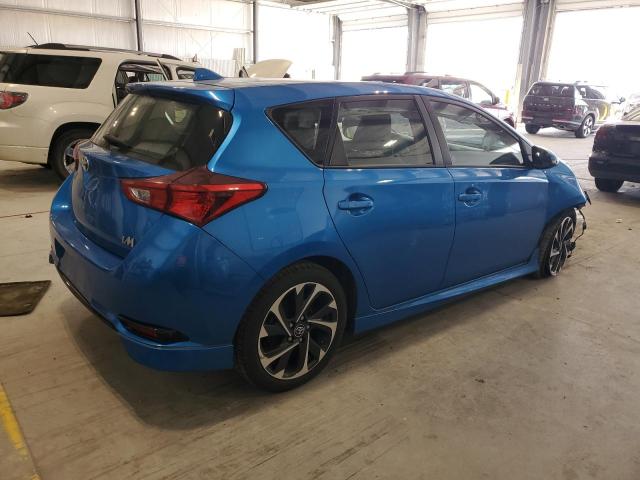 JTNKARJE0JJ569734 - 2018 TOYOTA COROLLA IM BLUE photo 3