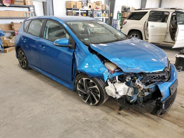JTNKARJE0JJ569734 - 2018 TOYOTA COROLLA IM BLUE photo 4