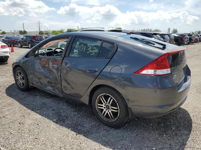 JHMZE2H57AS014437 - 2010 HONDA INSIGHT LX GRAY photo 2