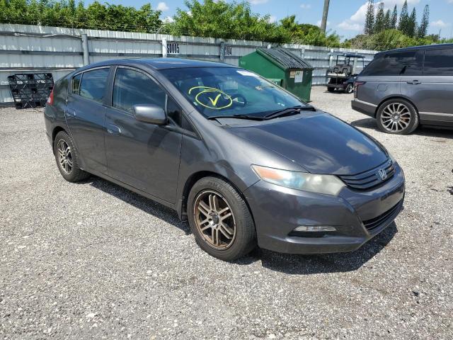 JHMZE2H57AS014437 - 2010 HONDA INSIGHT LX GRAY photo 4