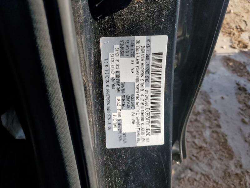 3MZBN1U79JM216013 - 2018 MAZDA 3 SPORT Schwarz Foto 12