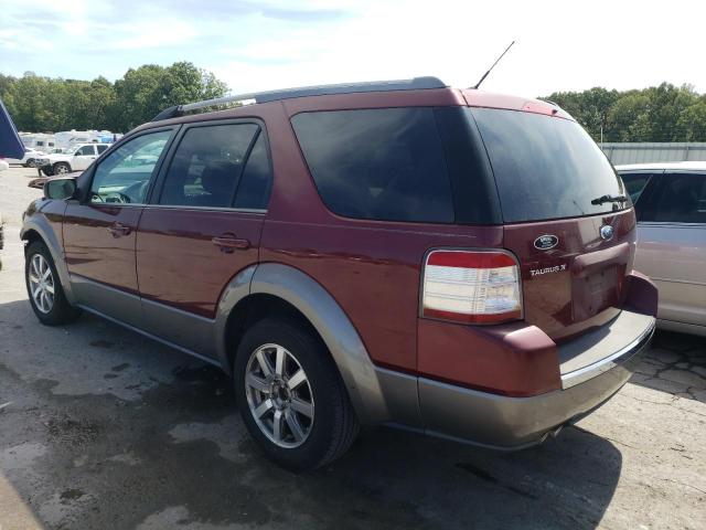 1FMDK02W48GA00420 - 2008 FORD TAURUS X SEL MAROON photo 2