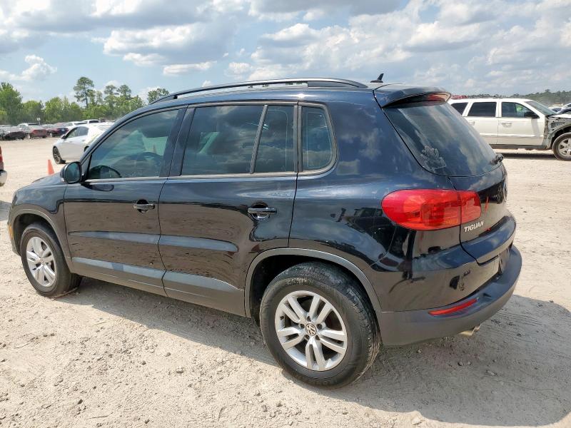 WVGAV7AX6GW617626 - 2016 VOLKSWAGEN TIGUAN S BLACK photo 2