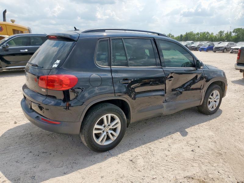WVGAV7AX6GW617626 - 2016 VOLKSWAGEN TIGUAN S BLACK photo 3