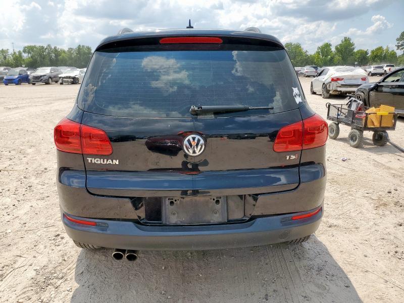 WVGAV7AX6GW617626 - 2016 VOLKSWAGEN TIGUAN S BLACK photo 6