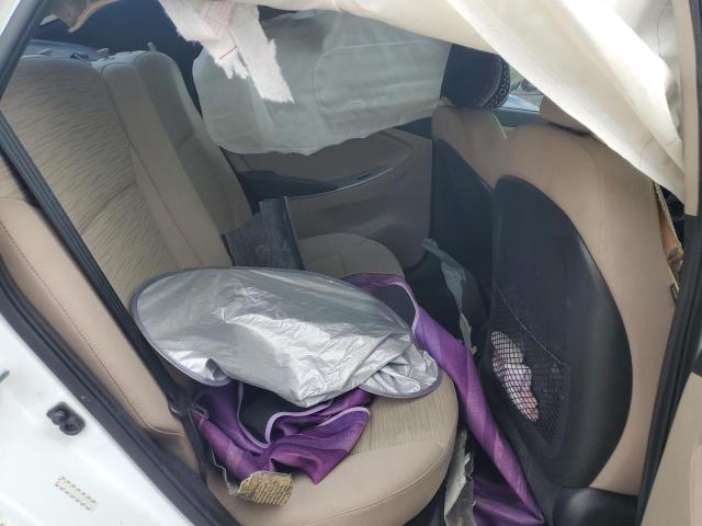 KMHCT4AE7HU345175 - 2017 HYUNDAI ACCENT SE WHITE photo 10