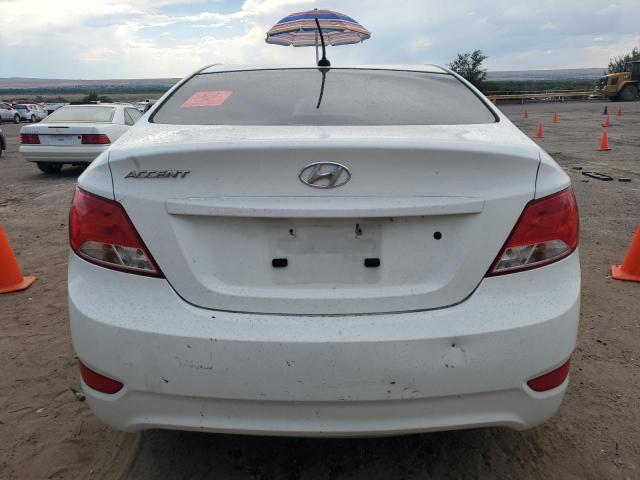 KMHCT4AE7HU345175 - 2017 HYUNDAI ACCENT SE WHITE photo 6