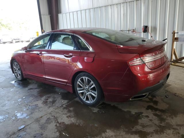 3LN6L2G91FR616179 - 2015 LINCOLN MKZ BURGUNDY photo 2