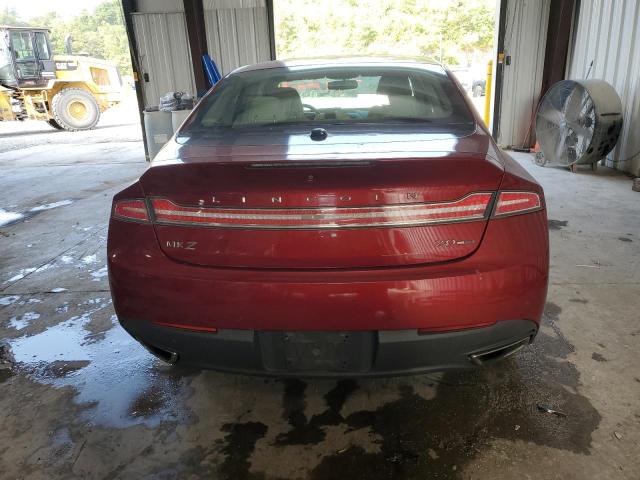 3LN6L2G91FR616179 - 2015 LINCOLN MKZ BURGUNDY photo 6