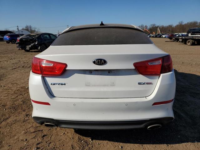 5XXGN4A79EG267906 - 2014 KIA OPTIMA EX WHITE photo 6