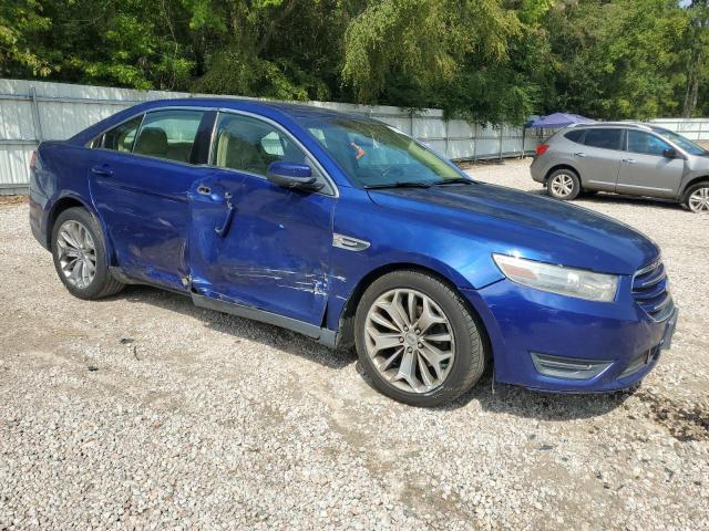 1FAHP2F8XDG119510 - 2013 FORD TAURUS LIMITED BLUE photo 4