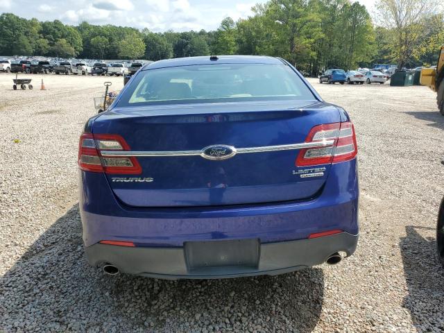 1FAHP2F8XDG119510 - 2013 FORD TAURUS LIMITED BLUE photo 6