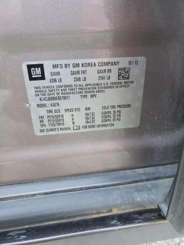 KL4CJBSB8EB578017 - 2014 BUICK ENCORE CONVENIENCE 金色 照片 13