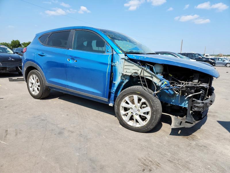 KM8J23A44KU893895 - 2019 HYUNDAI TUCSON SE 蓝色 照片 4