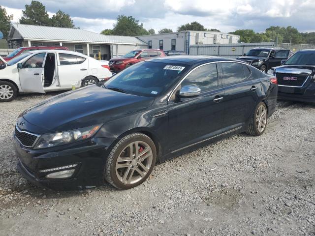 5XXGR4A66DG092590 - 2013 KIA OPTIMA SX BLACK photo 1