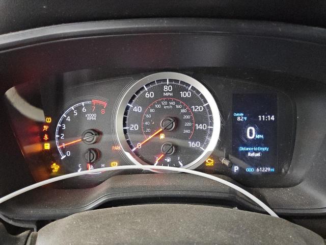 JTDS4RCE2LJ016904 - 2020 TOYOTA COROLLA SE GRAY photo 9