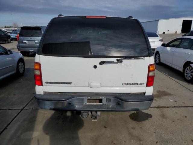 3GNGC26G63G129499 - 2003 CHEVROLET SUBURBAN C2500 WHITE photo 6