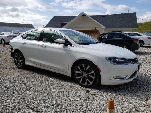 1C3CCCEG7FN540070 - 2015 CHRYSLER 200 C WHITE photo 4