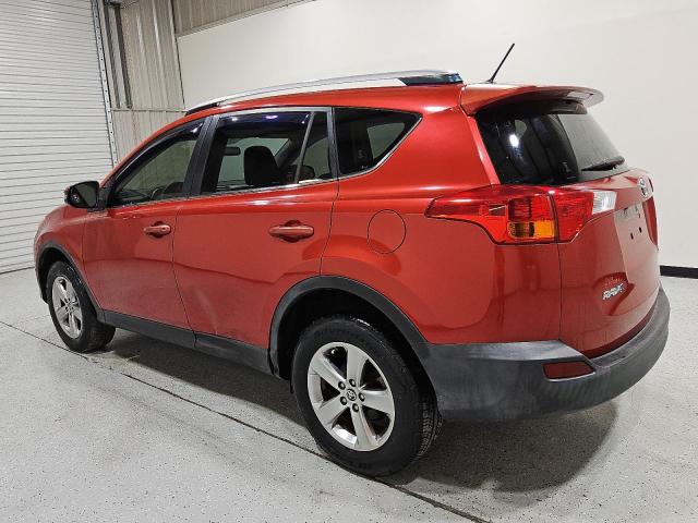 JTMWFREVXFD073959 - 2015 TOYOTA RAV4 XLE RED photo 2