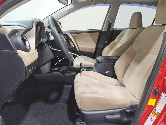 JTMWFREVXFD073959 - 2015 TOYOTA RAV4 XLE RED photo 7