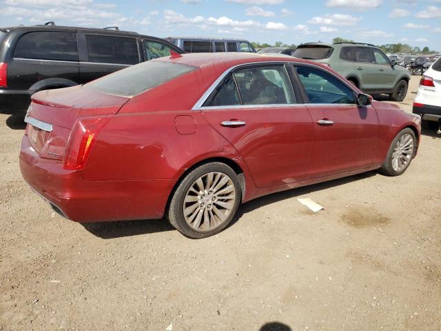 1G6AY5SX4E0145654 - 2014 CADILLAC CTS PERFORMANCE COLLECTION RED photo 3