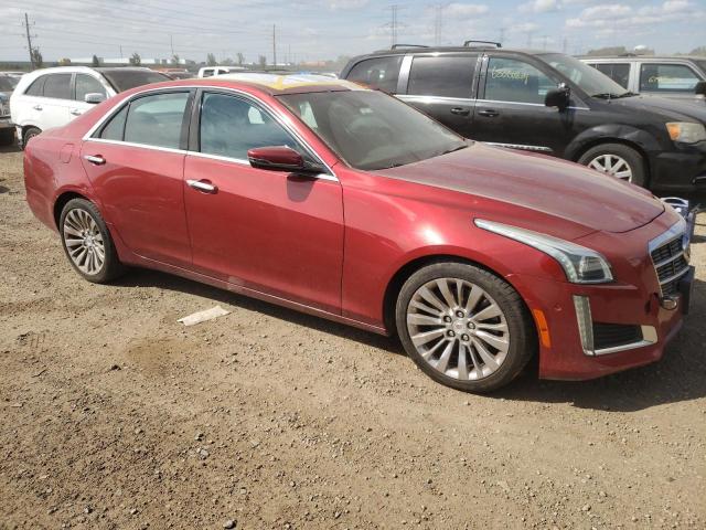 1G6AY5SX4E0145654 - 2014 CADILLAC CTS PERFORMANCE COLLECTION RED photo 4