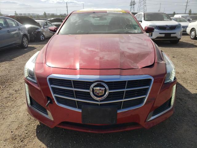 1G6AY5SX4E0145654 - 2014 CADILLAC CTS PERFORMANCE COLLECTION RED photo 5