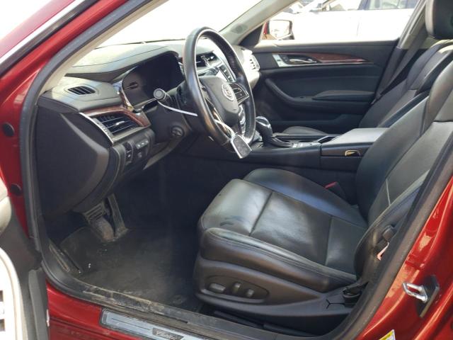 1G6AY5SX4E0145654 - 2014 CADILLAC CTS PERFORMANCE COLLECTION RED photo 7