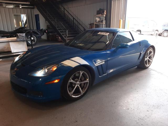 1G1YS2DW0A5103472 - 2010 CHEVROLET CORVETTE GRAND SPORT BLUE photo 1