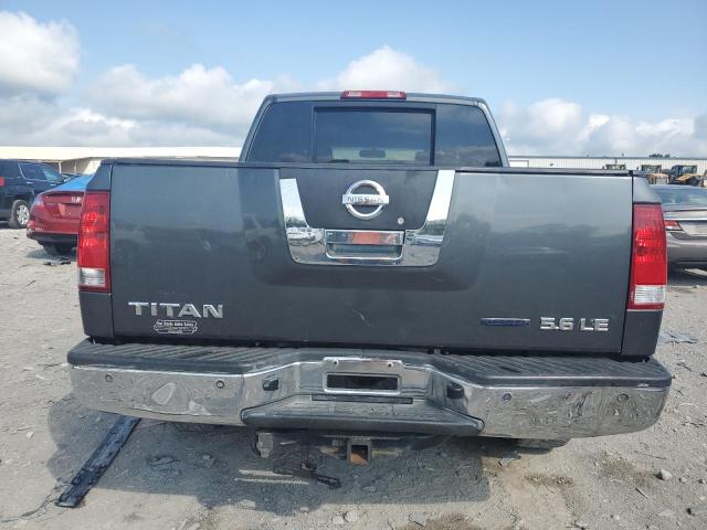 1N6BA07D38N334095 - 2008 NISSAN TITAN XE GRAY photo 6