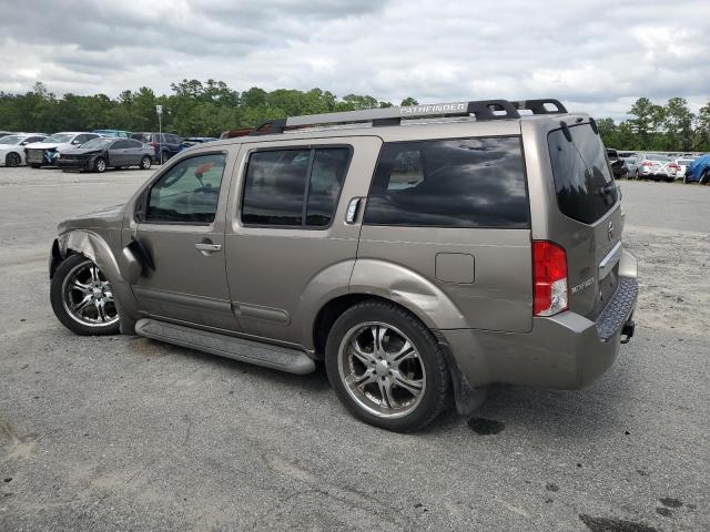 5N1AR18U65C747112 - 2005 NISSAN PATHFINDER LE Grau Foto 2