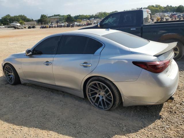 JN1EV7AR6JM431887 - 2018 INFINITI Q50 LUXE SILVER photo 2