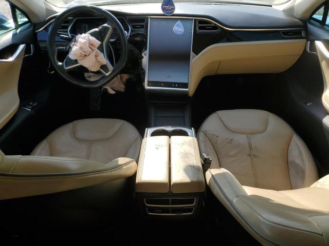 5YJSA1S12EFP30373 - 2014 TESLA MODEL S 灰色 照片 8