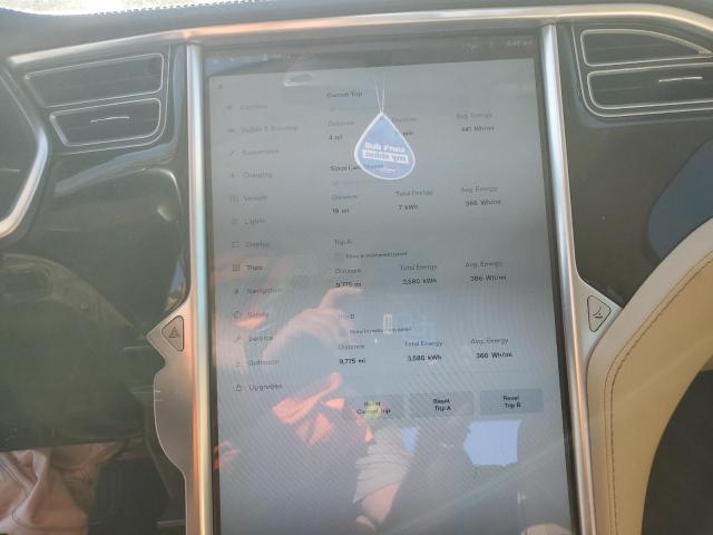 5YJSA1S12EFP30373 - 2014 TESLA MODEL S 灰色 照片 9