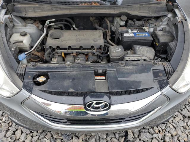 KM8JU3AC1AU018127 - 2010 HYUNDAI TUCSON GLS SILVER photo 12