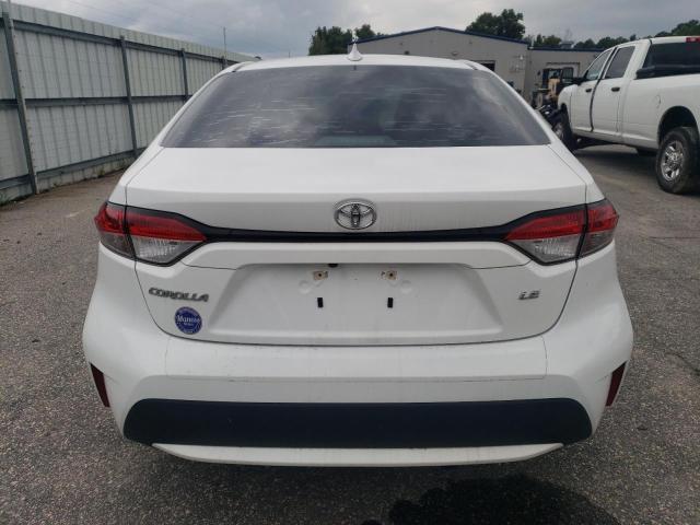 5YFEPMAE0MP155033 - 2021 TOYOTA COROLLA LE WHITE photo 6