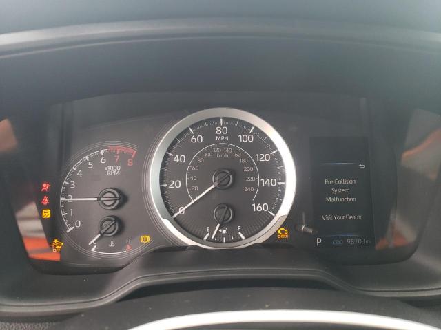 5YFEPMAE0MP155033 - 2021 TOYOTA COROLLA LE WHITE photo 9