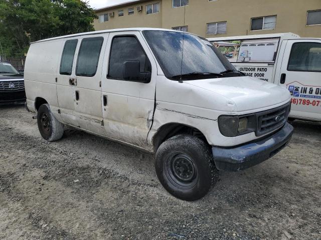 1FTNE24W36DA10721 - 2006 FORD ECONOLINE E250 VAN WHITE photo 4