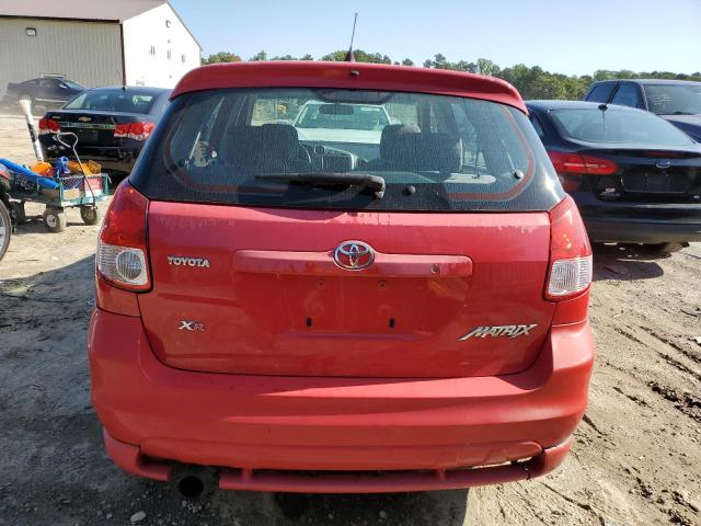 2T1KR38EX3C096343 - 2003 TOYOTA COROLLA MA XR RED photo 6