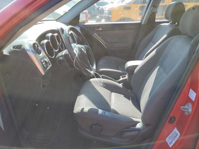 2T1KR38EX3C096343 - 2003 TOYOTA COROLLA MA XR RED photo 7