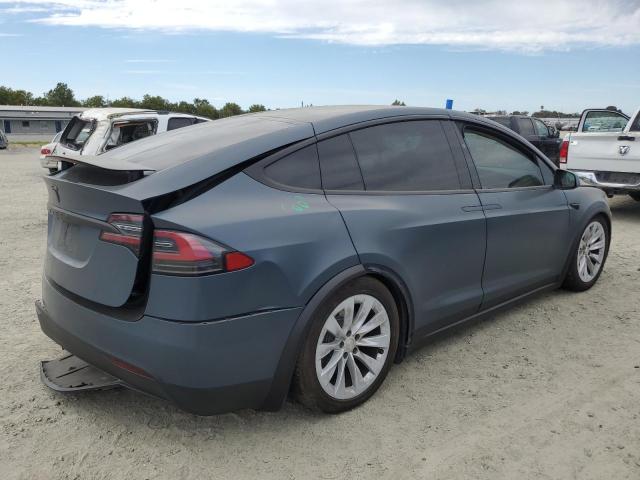 5YJXCAE23HF050488 - 2017 TESLA MODEL X GRAY photo 3