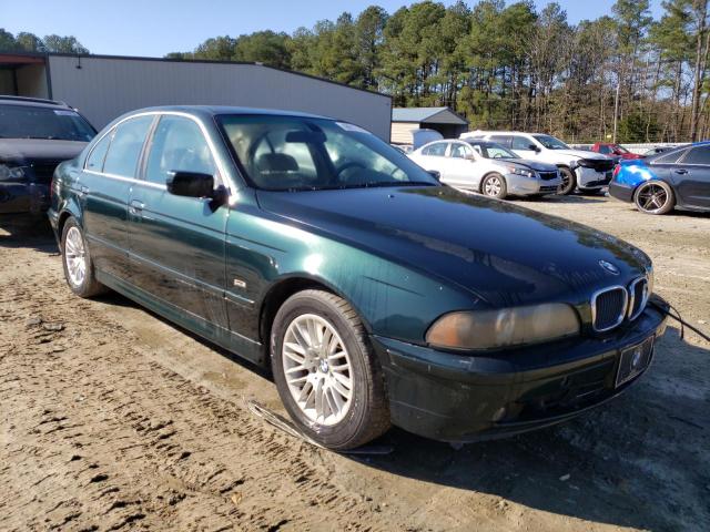 WBADT63422CH86136 - 2002 BMW 5 SERIES I AUTOMATIC GREEN photo 4