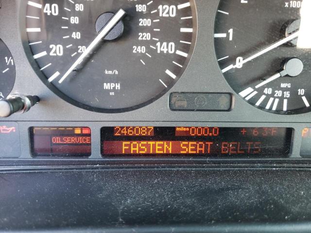 WBADT63422CH86136 - 2002 BMW 5 SERIES I AUTOMATIC GREEN photo 9