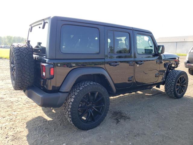 1C4HJXDG3NW240762 - 2022 JEEP WRANGLER U SPORT Schwarz Foto 3